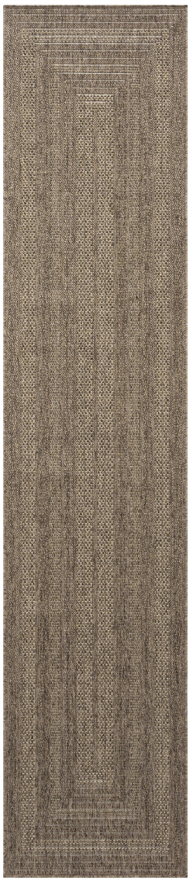 Nourison Home Tulum TLM04 Brown Contemporary Loom-woven Rug