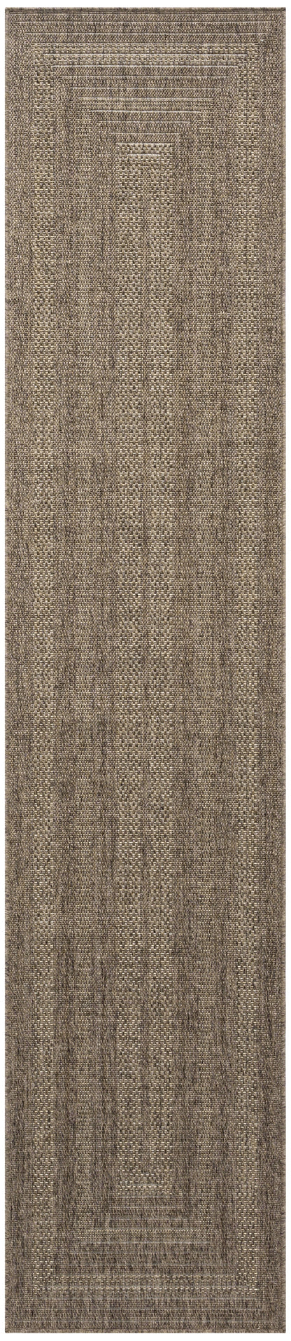 Nourison Home Tulum TLM04 Brown Contemporary Loom-woven Rug