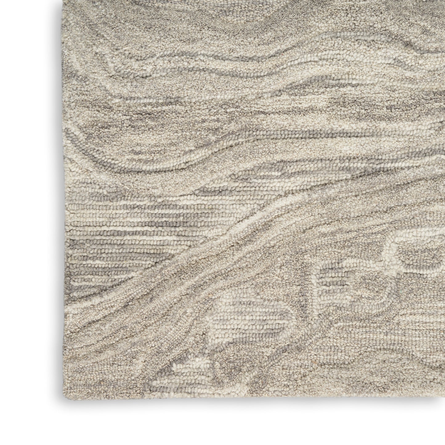 Nourison Home Graceful  Grey  Contemporary