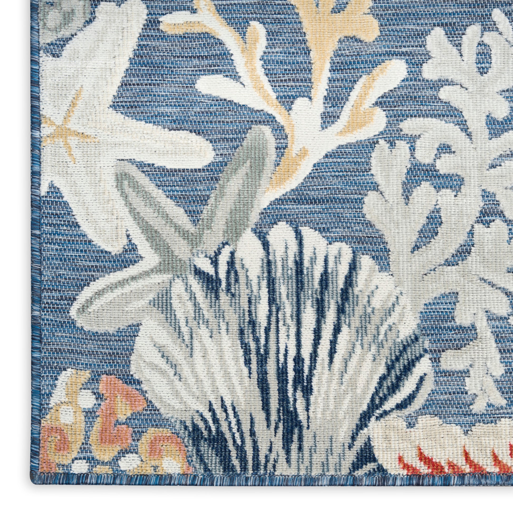 Nourison Home Suncoast  Denim Multicolor  Contemporary