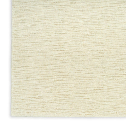 Nourison Home Strata  Ivory  Contemporary