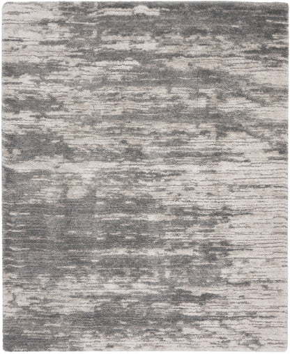 Nourison Home Dreamy Shag  Charcoal Ivory  Contemporary