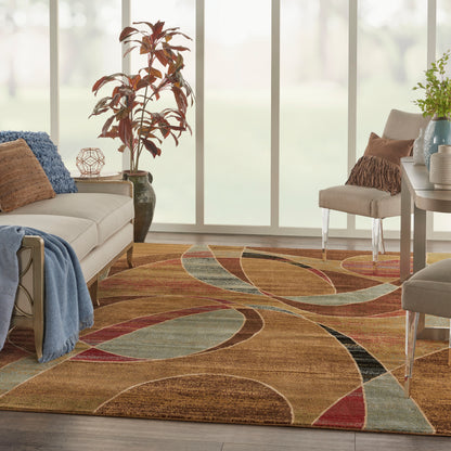 Nourison Home Expressions  Multicolor  Contemporary