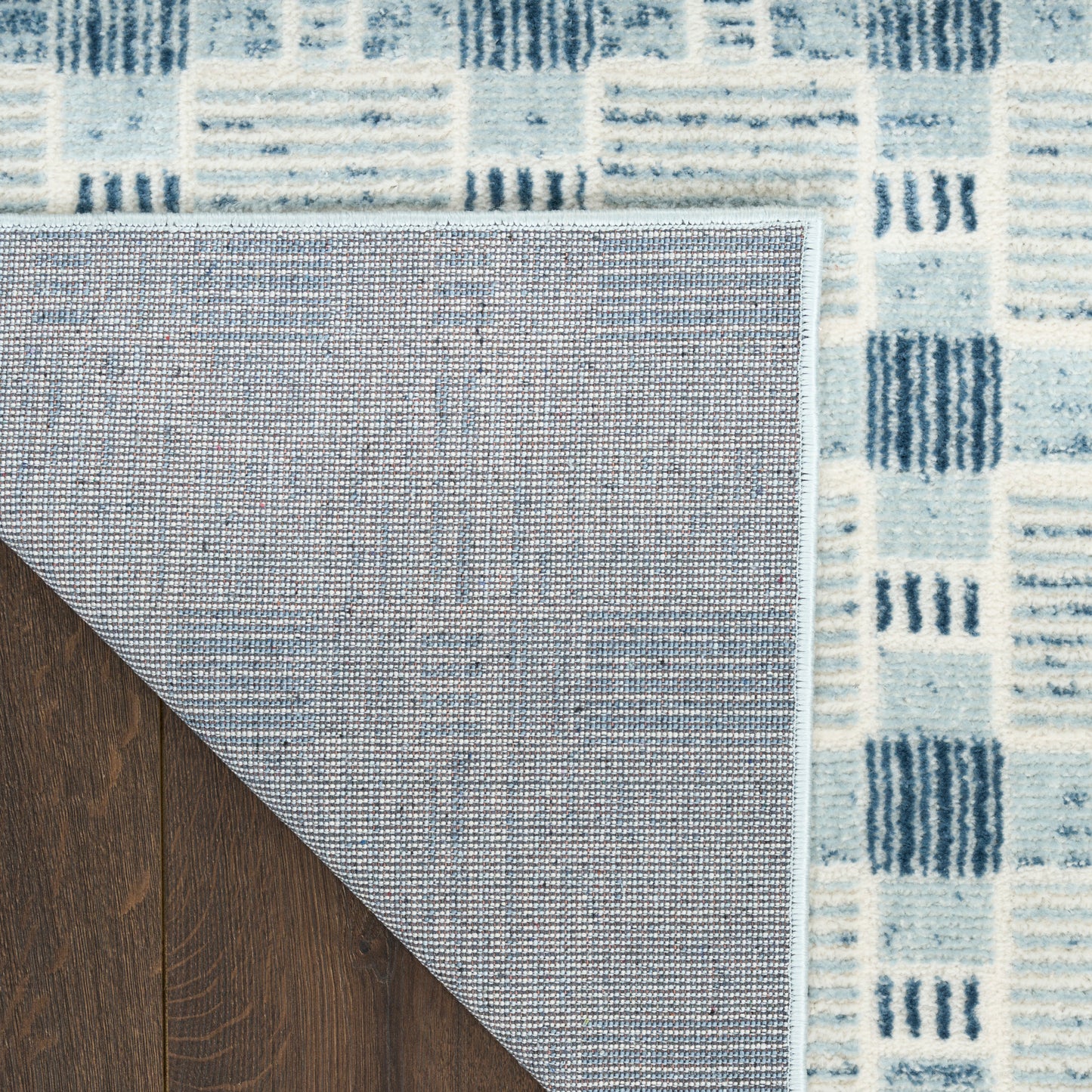 Nourison Home Nordic  Blue  Contemporary