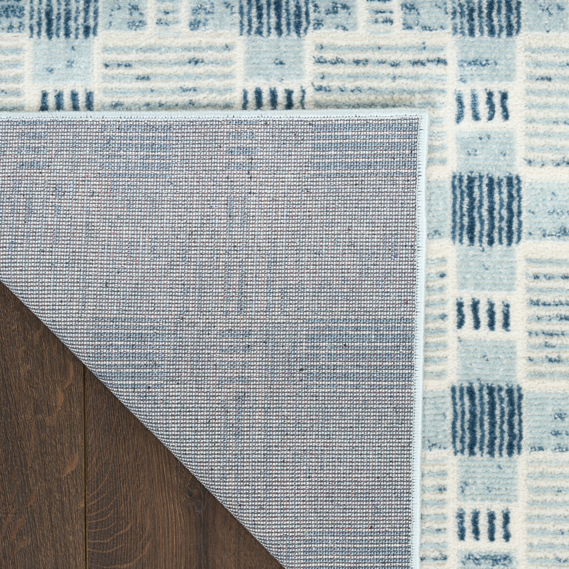 Nourison Home Nordic  Blue  Contemporary