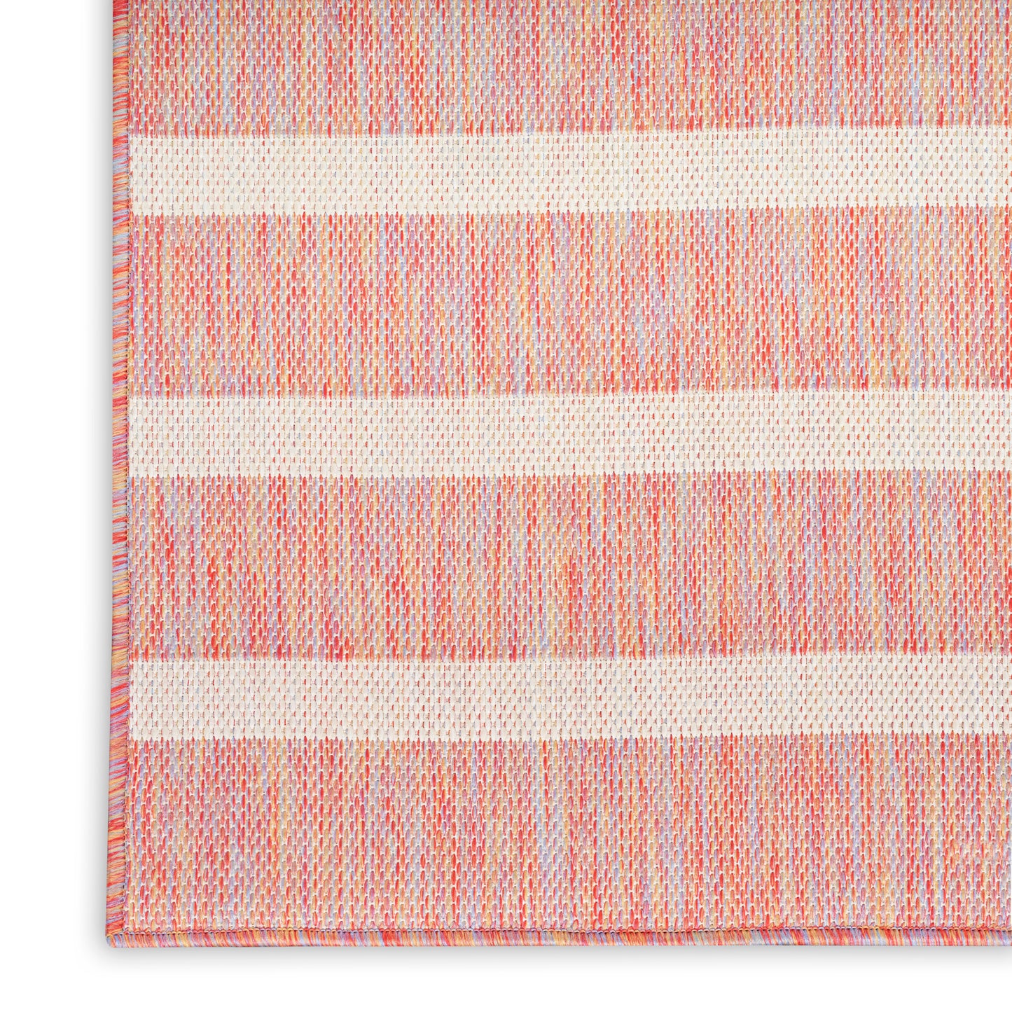 Nourison Home Positano  Rainbow Ivory  Contemporary