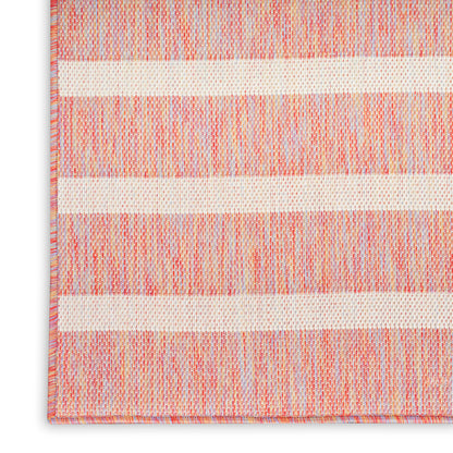 Nourison Home Positano  Rainbow Ivory  Contemporary