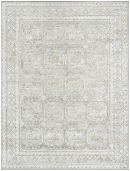 Nourison Home Dekor DEK01 Grey Traditional Machine Woven Rug