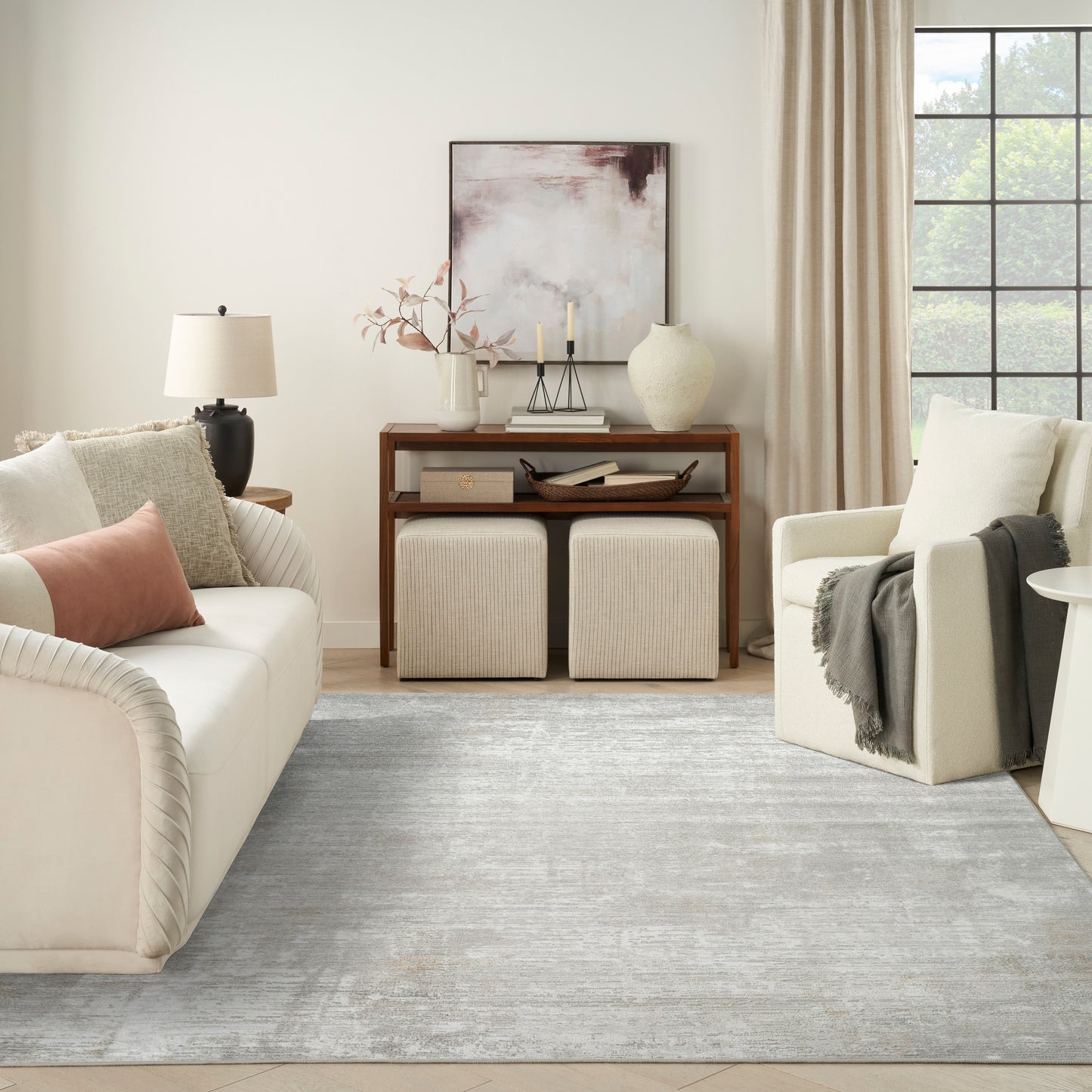 Nourison Home Dekor  Grey  Contemporary