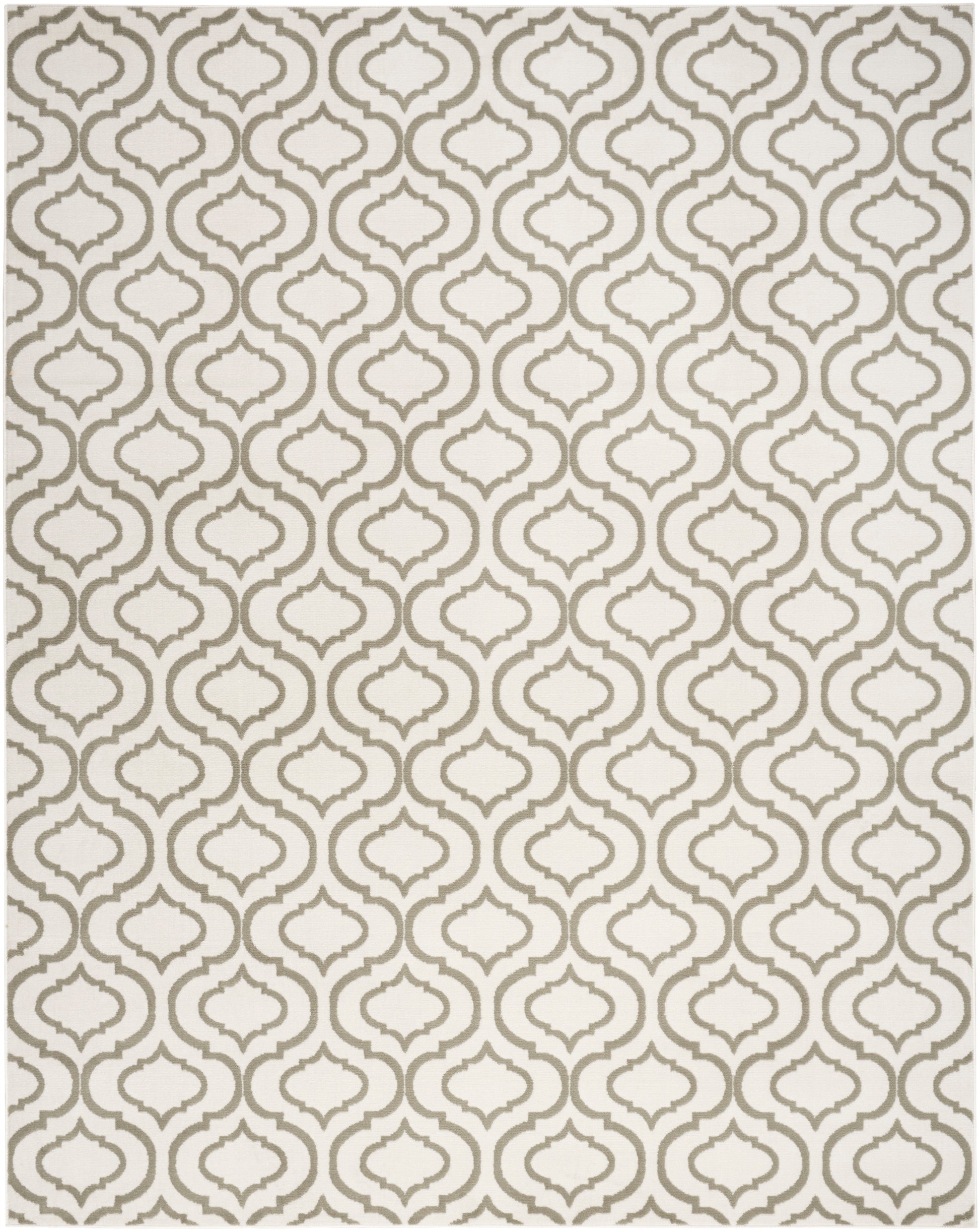 Nourison Home Jubilant  Ivory Green  Transitional