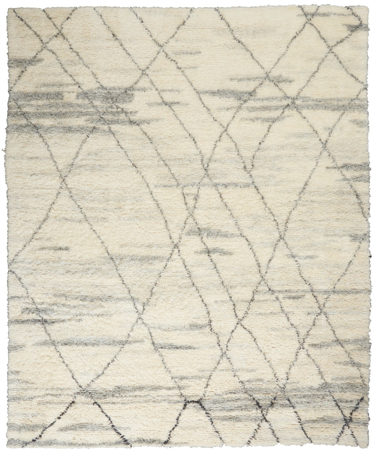 Calvin Klein San Antonio CK773 Ivory Multicolor Transitional Knotted Rug