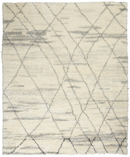 Calvin Klein San Antonio CK773 Ivory Multicolor Transitional Knotted Rug