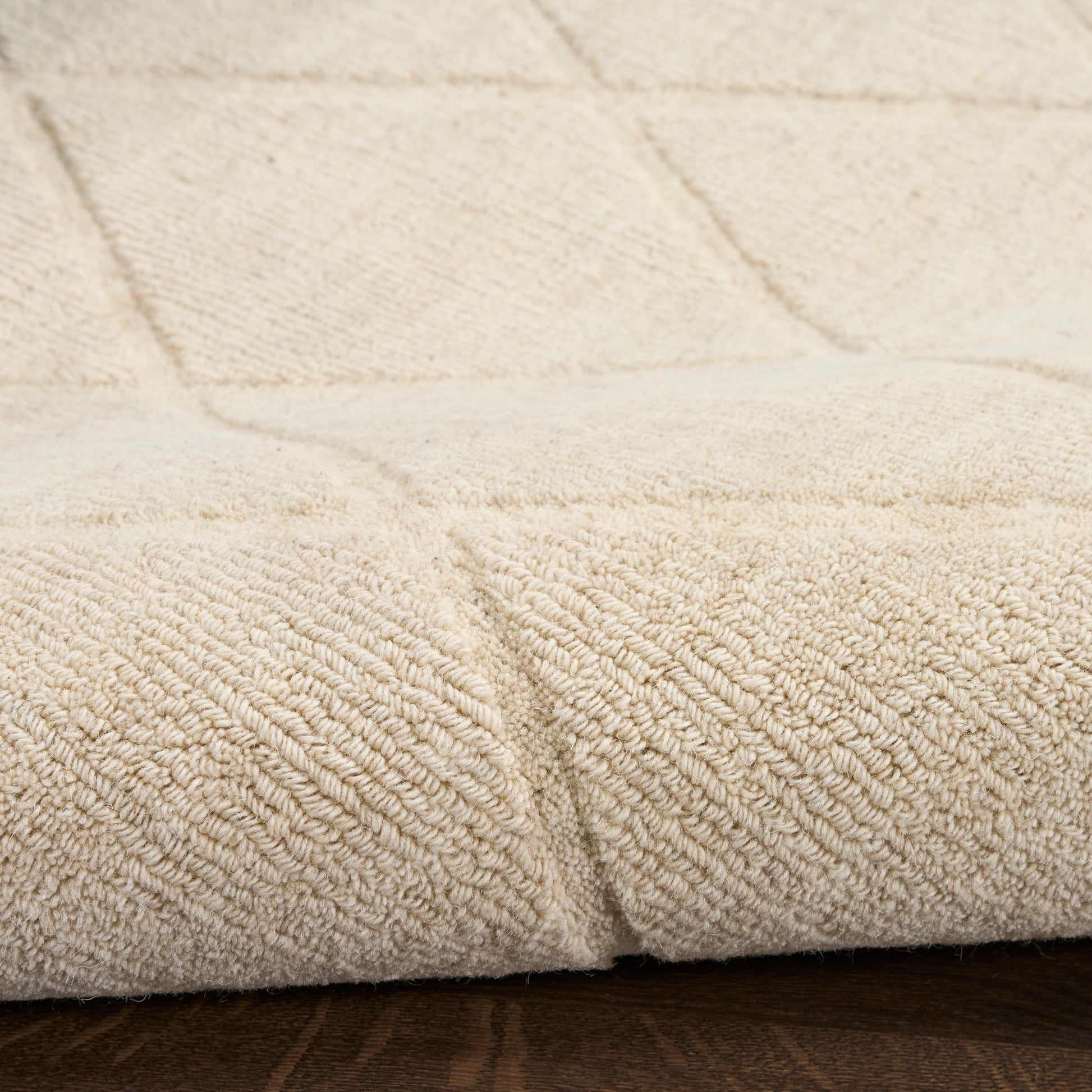 Nourison Home Wool Haven  Ivory  Contemporary