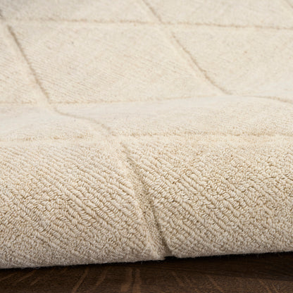 Nourison Home Wool Haven  Ivory  Contemporary