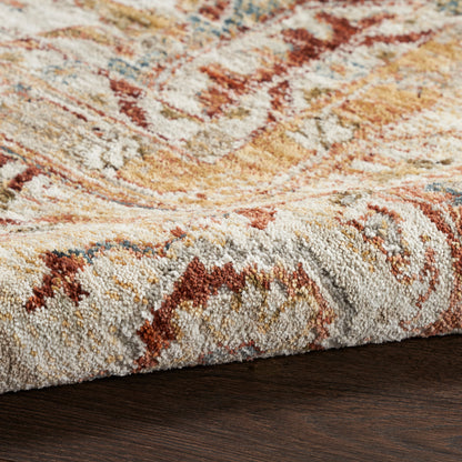 Nourison Home Sahar  Rust  Traditional