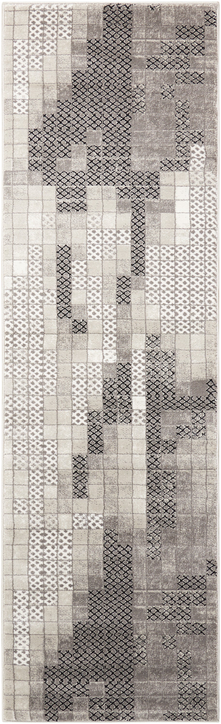 Nourison Home Soho SOH07 Grey Contemporary Power-loomed Rug