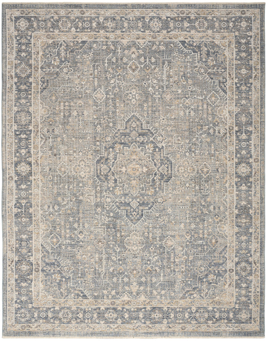 Nourison Home Retreat  Blue  Traditional