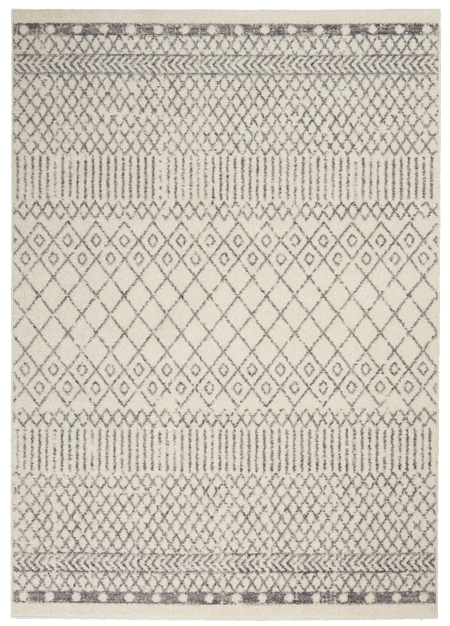 Nourison Home Passion  Ivory Grey  Transitional