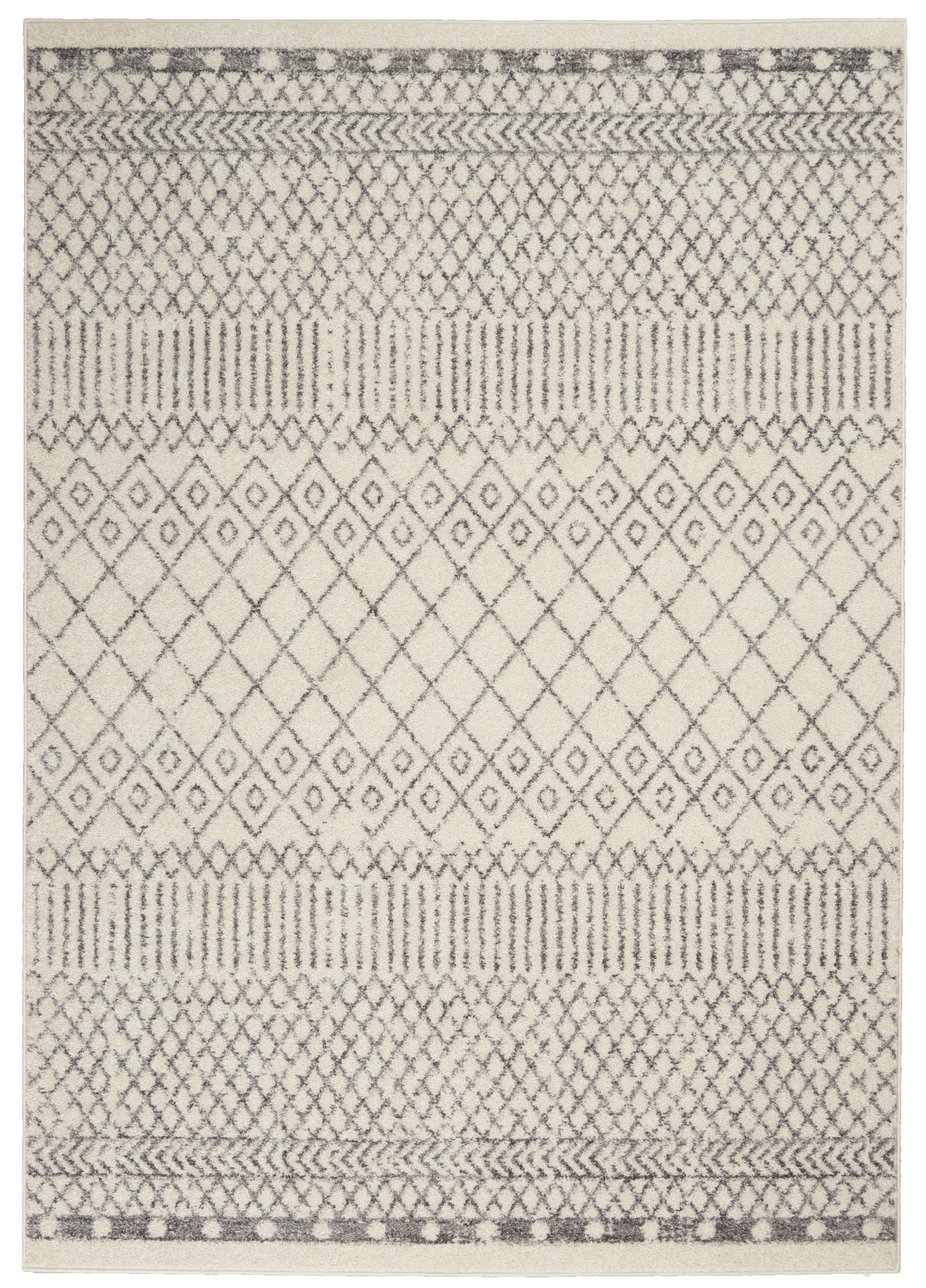 Nourison Home Passion  Ivory Grey  Transitional