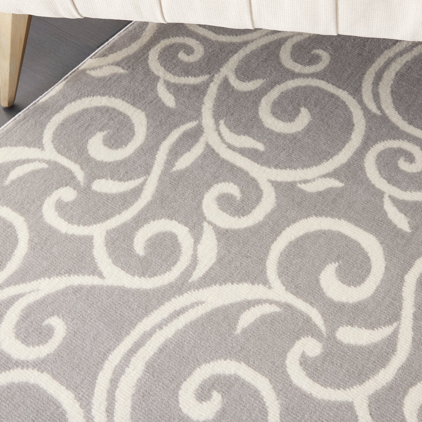 Nourison Home Grafix  Grey  Contemporary