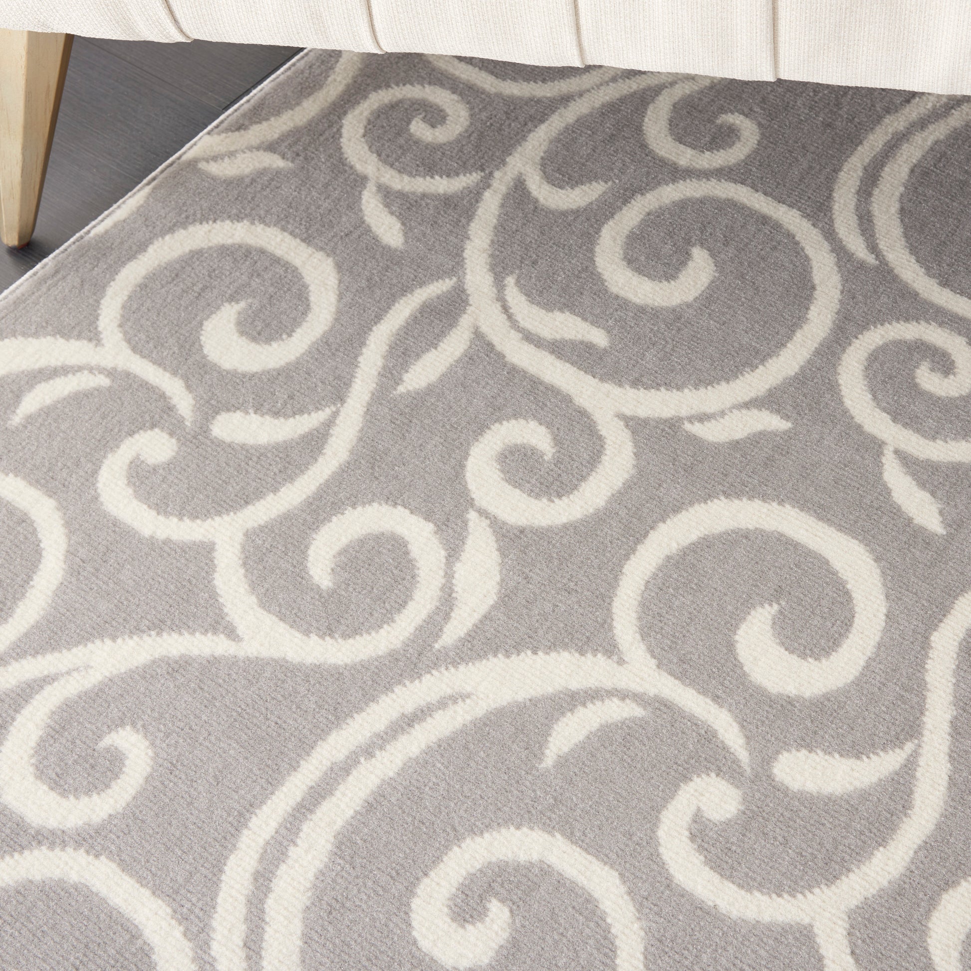 Nourison Home Grafix  Grey  Contemporary