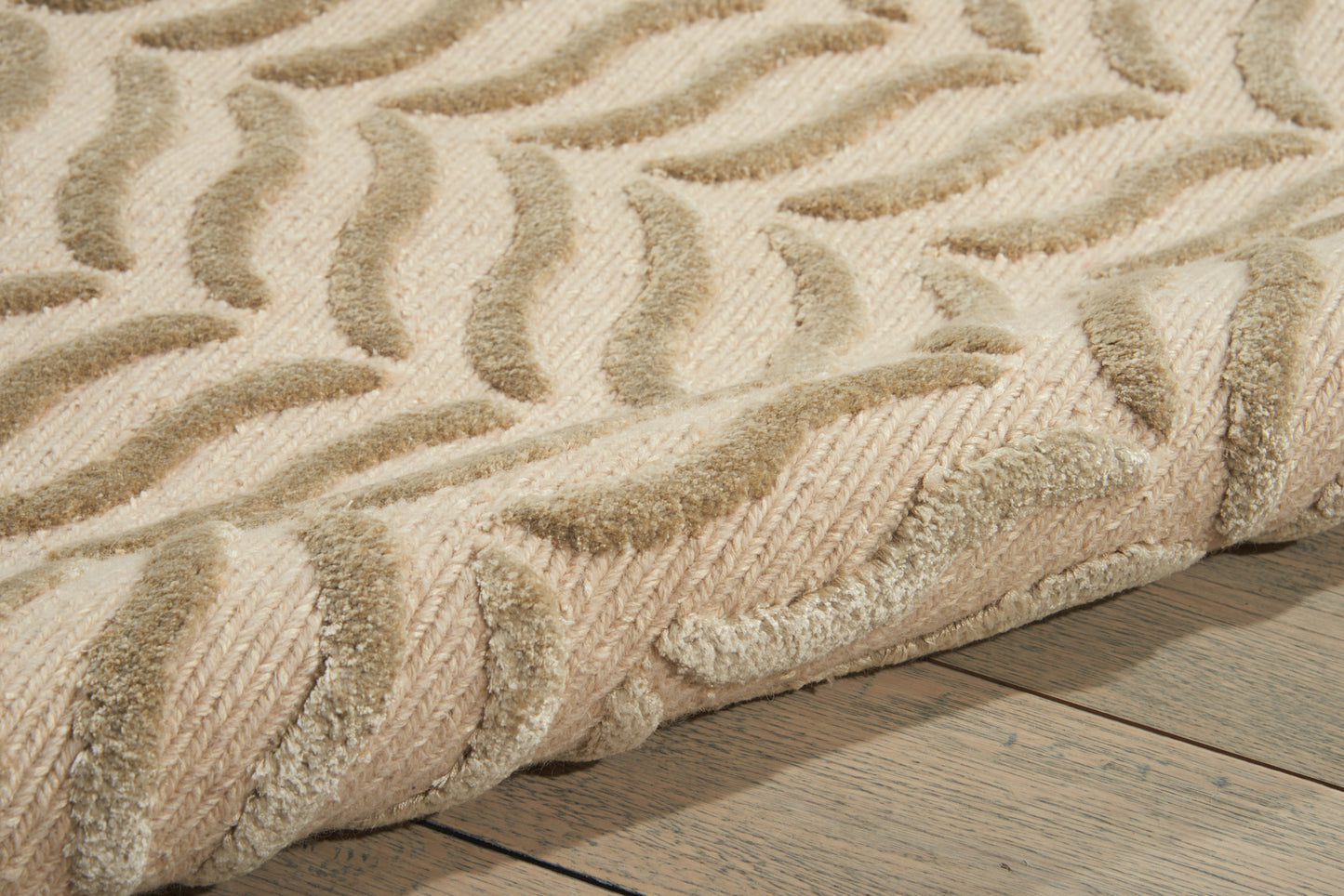 Nourison Home Silken Textures  Tan  Contemporary