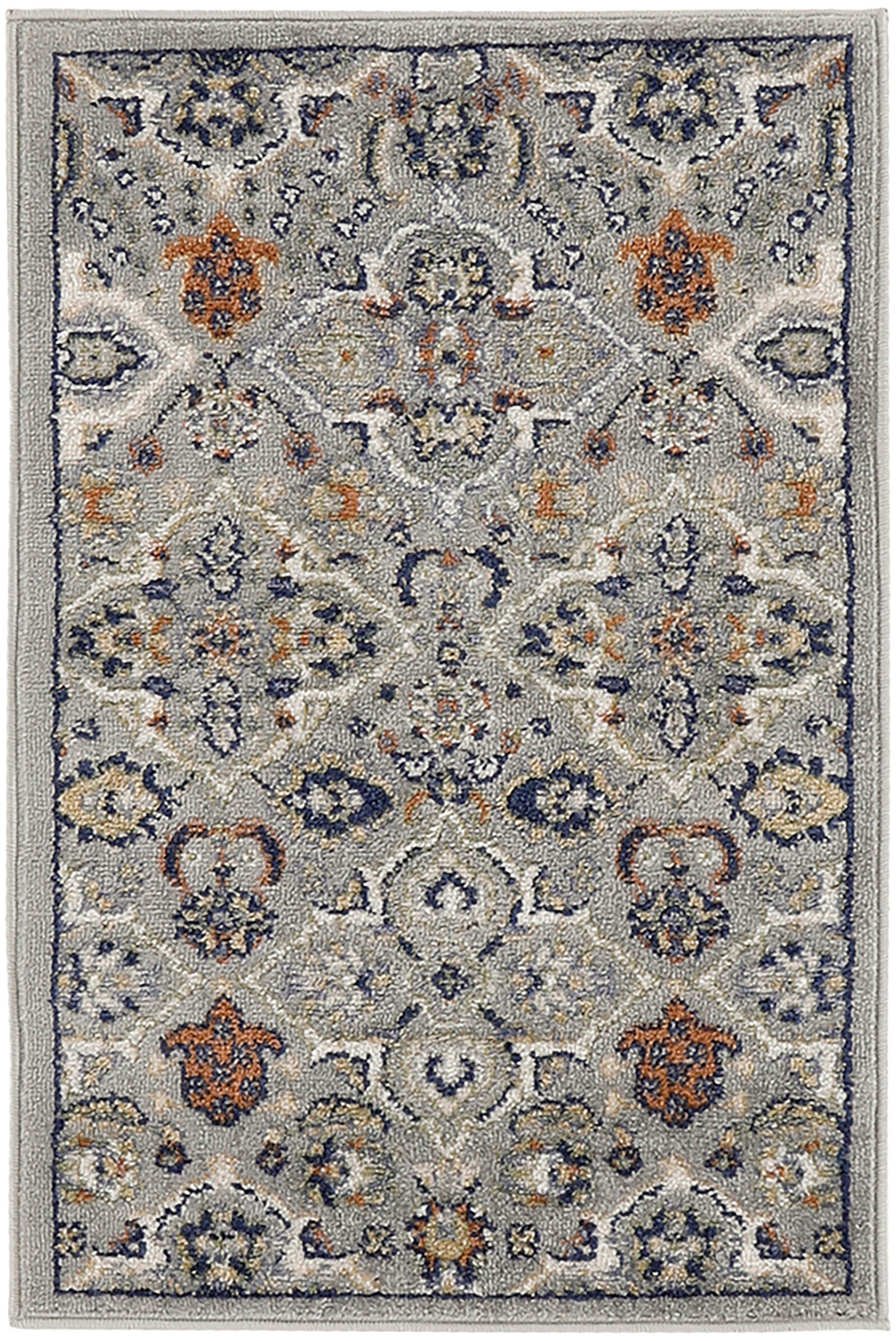Nourison Home Allur ALR03 Grey Transitional Power-loomed Rug