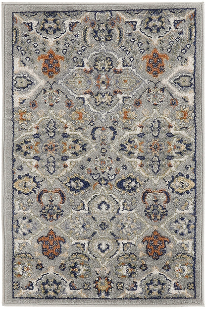 Nourison Home Allur ALR03 Grey Transitional Power-loomed Rug