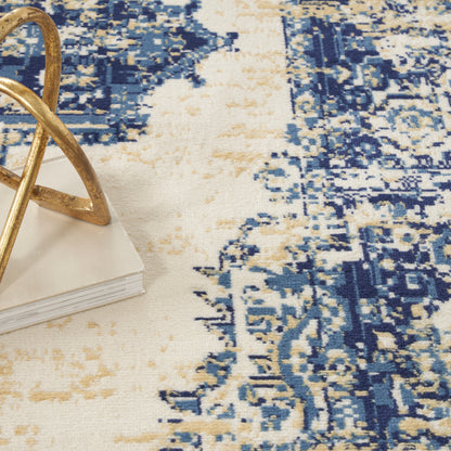 Nourison Home Grafix  White  Transitional