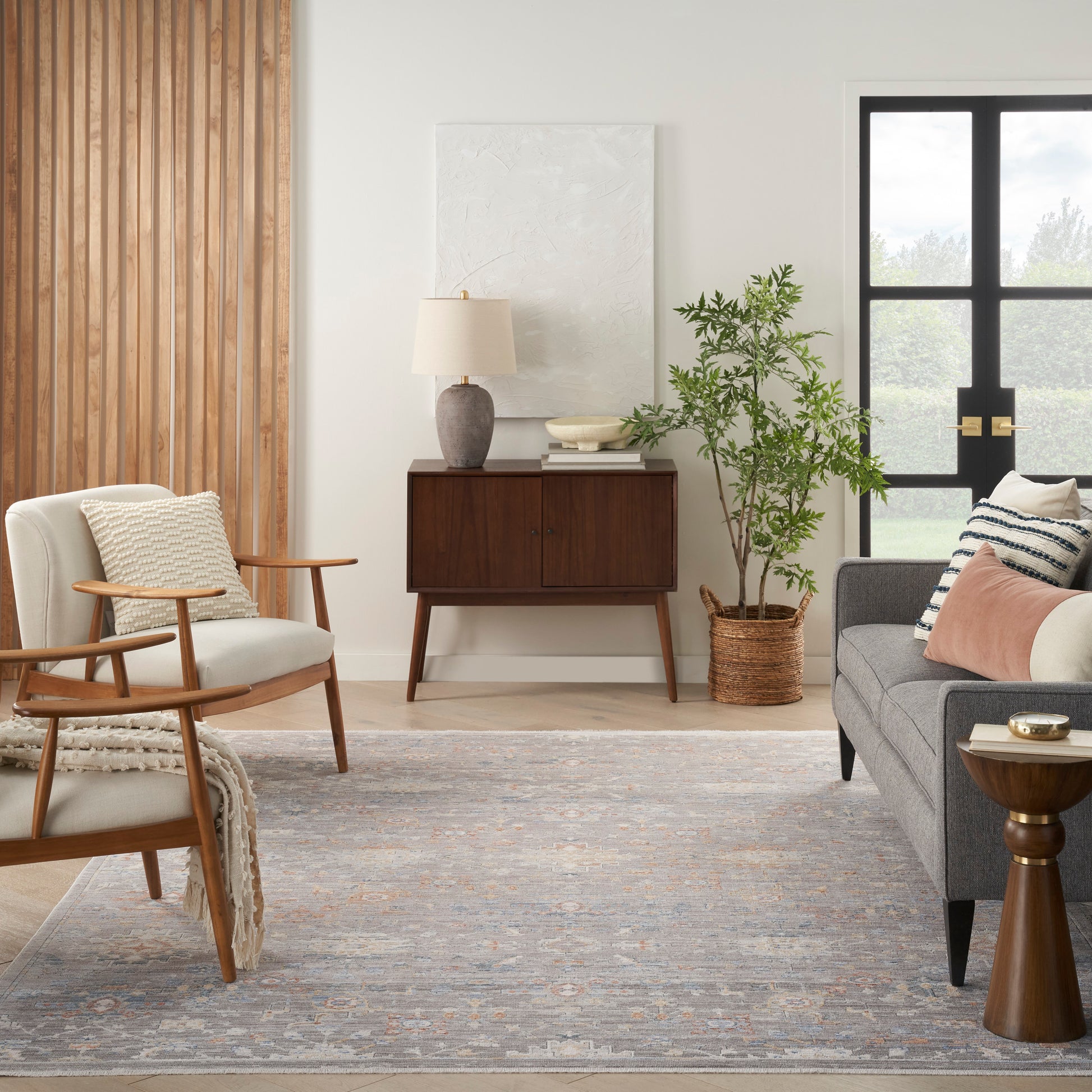 Nourison Home Elegant Heirlooms  Grey  Traditional