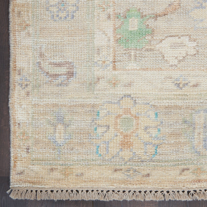 Nourison Home Odessa  Ivory Multicolor  Traditional
