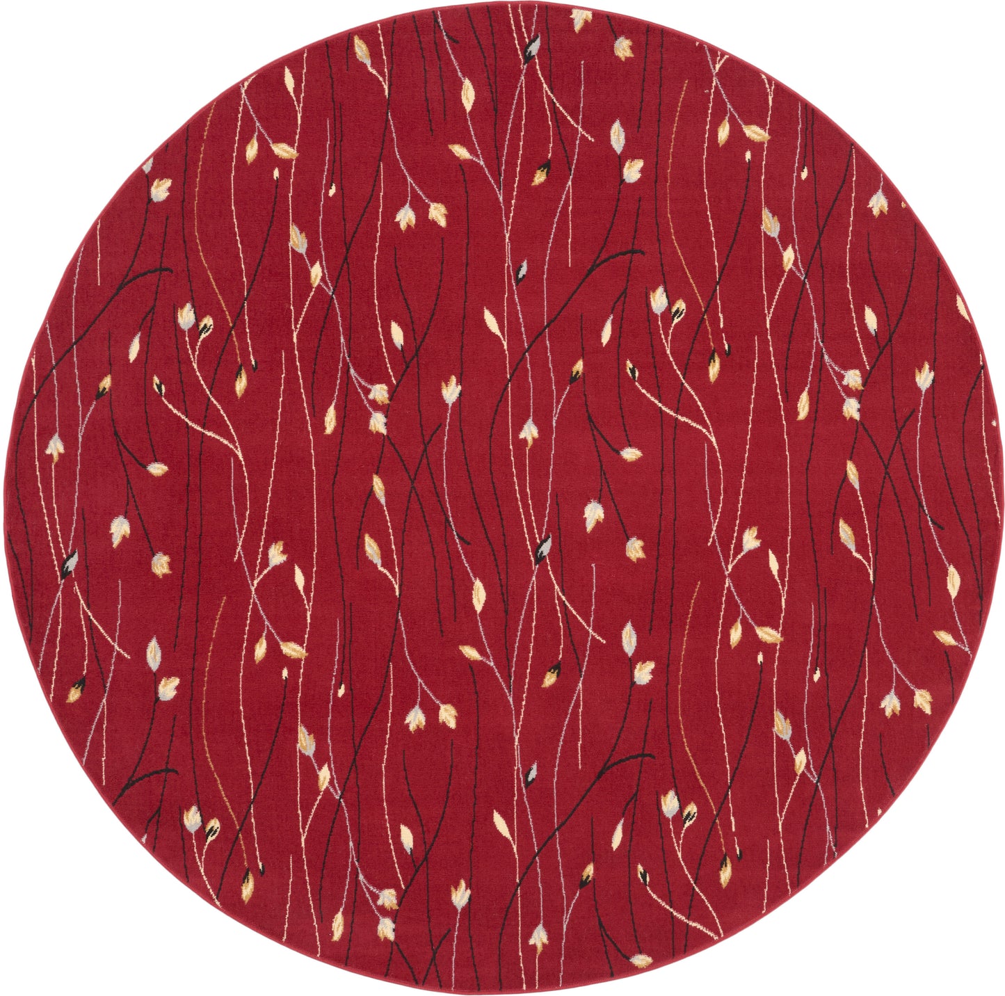 Nourison Home Grafix GRF15 Red Contemporary Power-loomed Rug