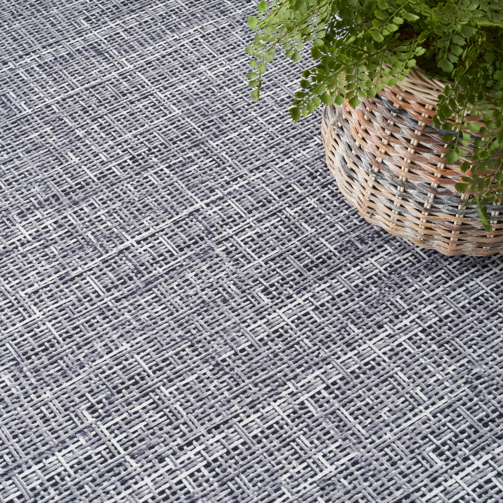 Nourison Home Nourison Washables  Grey  Contemporary