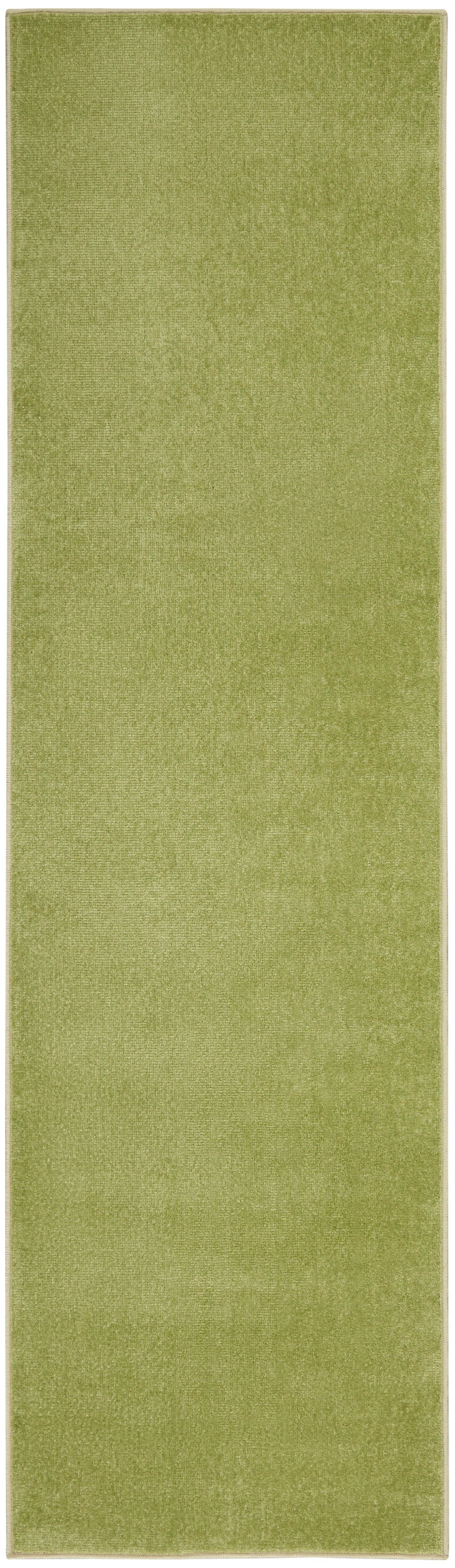 Nourison Home Nourison Essentials NRE01 Green Contemporary Power-loomed Rug