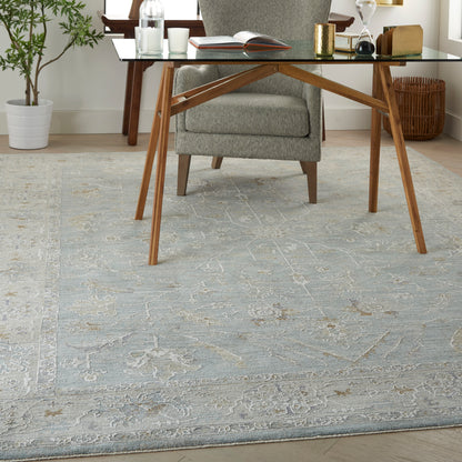 Nourison Home Infinite  Blue  Traditional