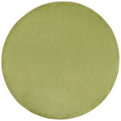 Nourison Home Nourison Essentials NRE01 Green Contemporary Power-loomed Rug