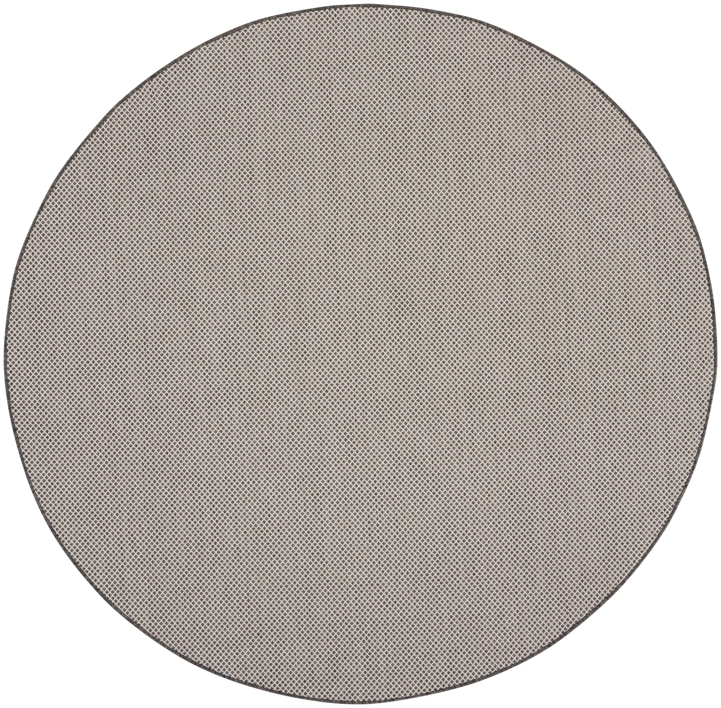 Nourison Home Courtyard COU01 Ivory Charcoal Contemporary Power-loomed Rug