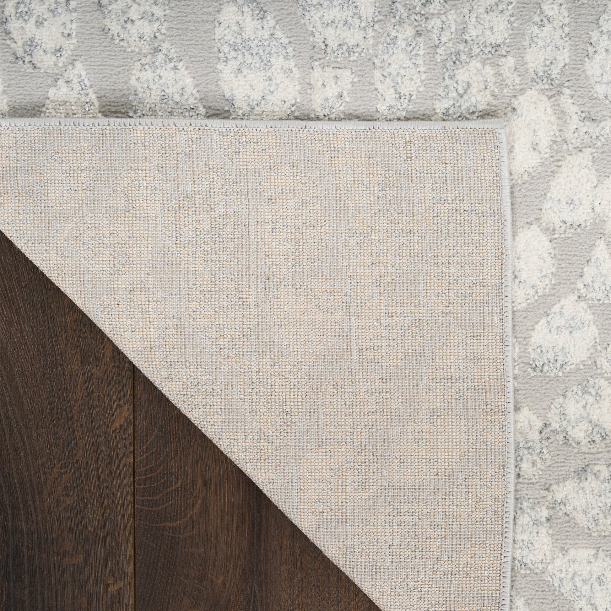 Nourison Home Ambiance  Grey Silver  Contemporary