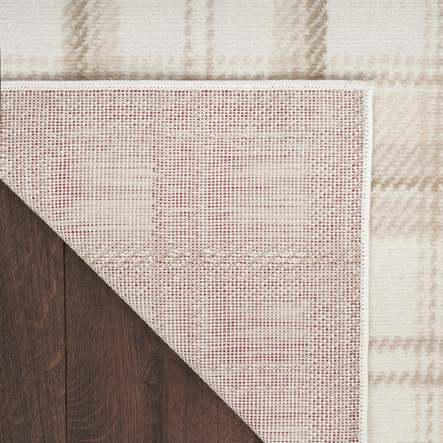 Nourison Home Grafix  Ivory Beige  Contemporary
