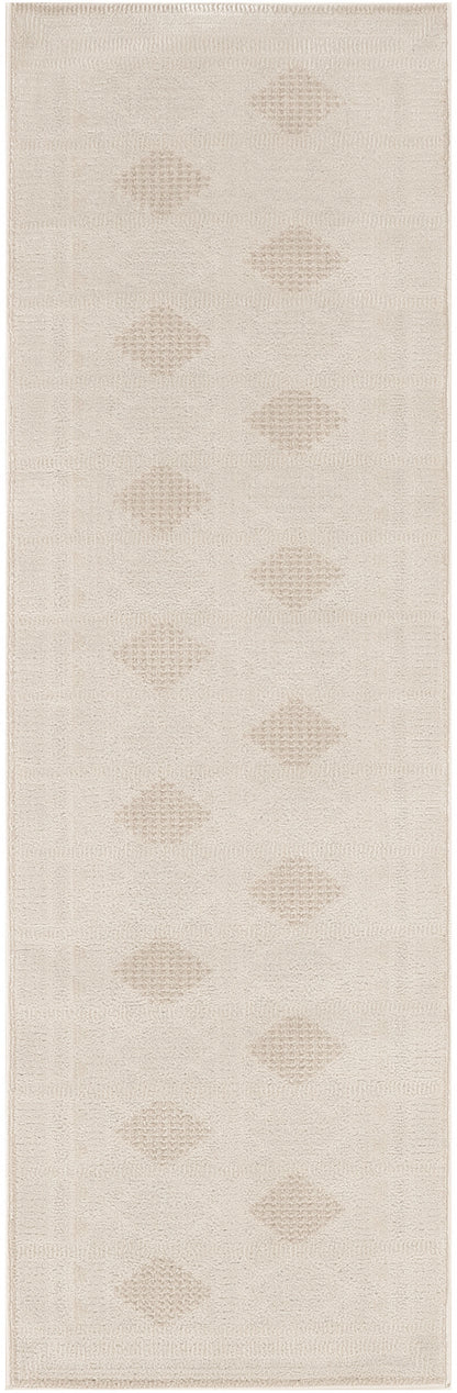 Nourison Home Nordic NRC06 Ivory Beige Contemporary Power-loomed Rug