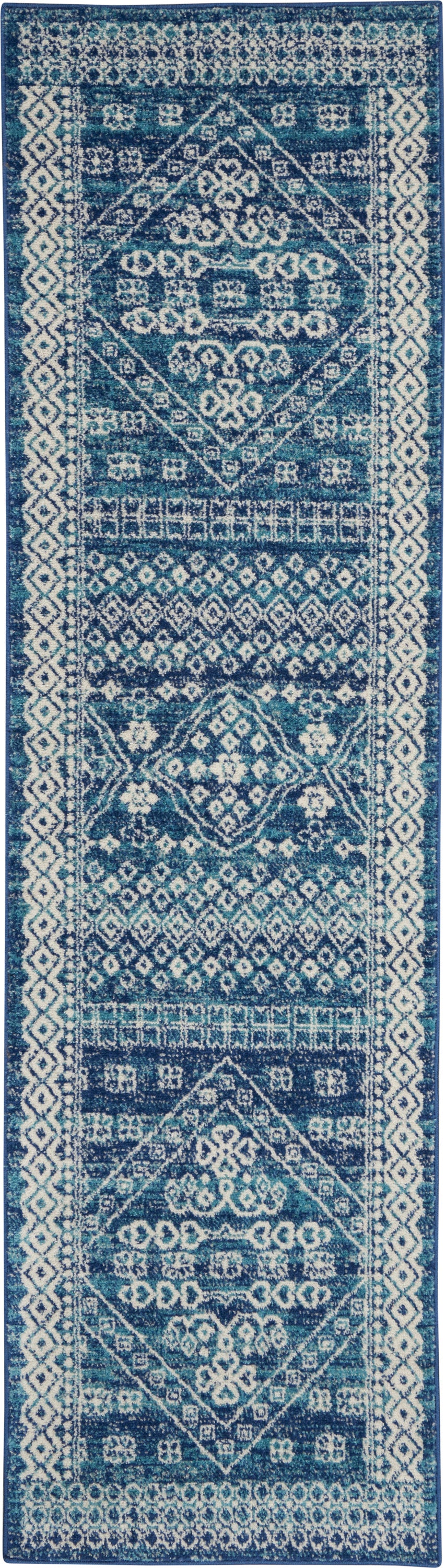 Nourison Home Passion PSN27 Navy Blue Transitional Power-loomed Rugs