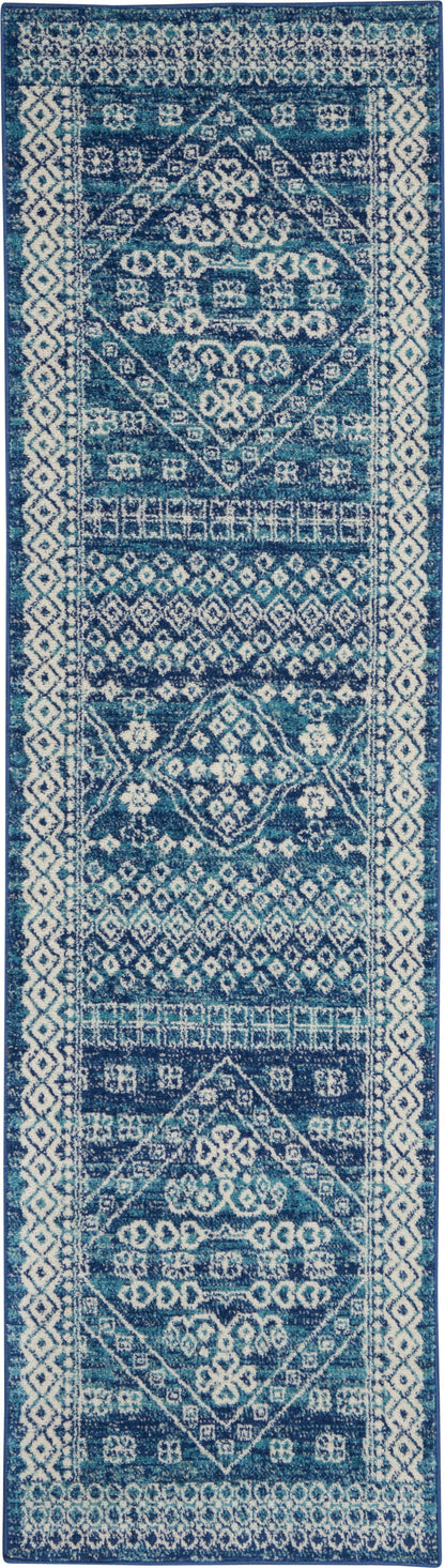 Nourison Home Passion PSN27 Navy Blue Transitional Power-loomed Rugs