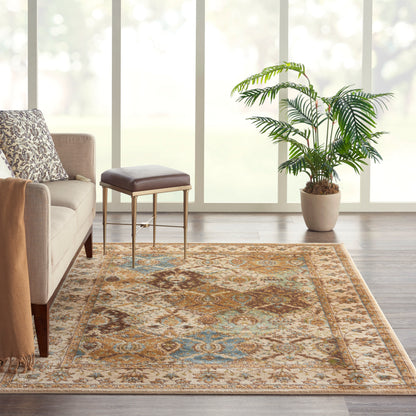 Nourison Home Modesto  Beige  Traditional