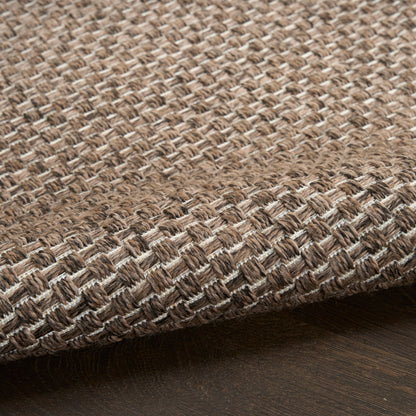 Nourison Home Tulum  Brown  Contemporary