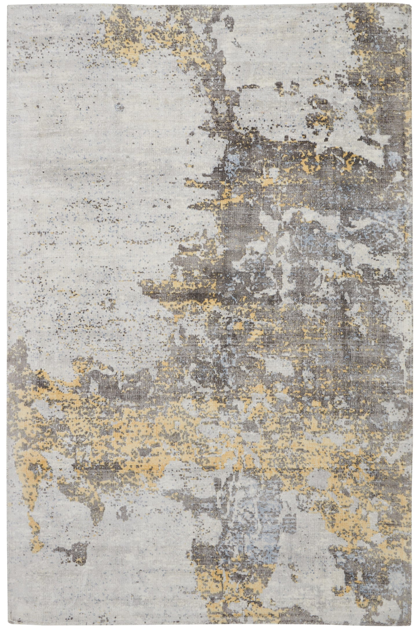 Nourison Home Safari Dreams KI371 Ivory Gold Contemporary Loomed Rug