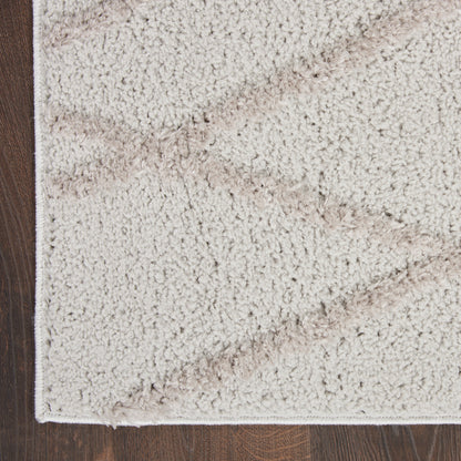 Nourison Home Feather Soft  Grey  Contemporary