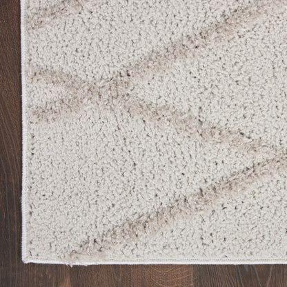 Nourison Home Feather Soft  Grey  Contemporary