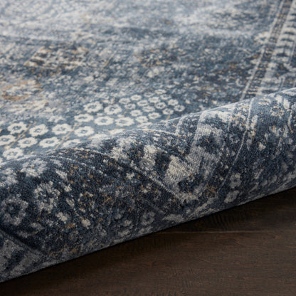 Nourison Home Malta  Navy  Traditional