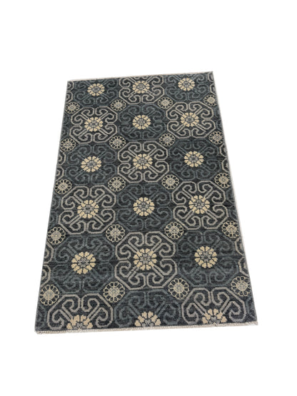 Artisan Samara Dk.Grey Transitional Knotted Rug