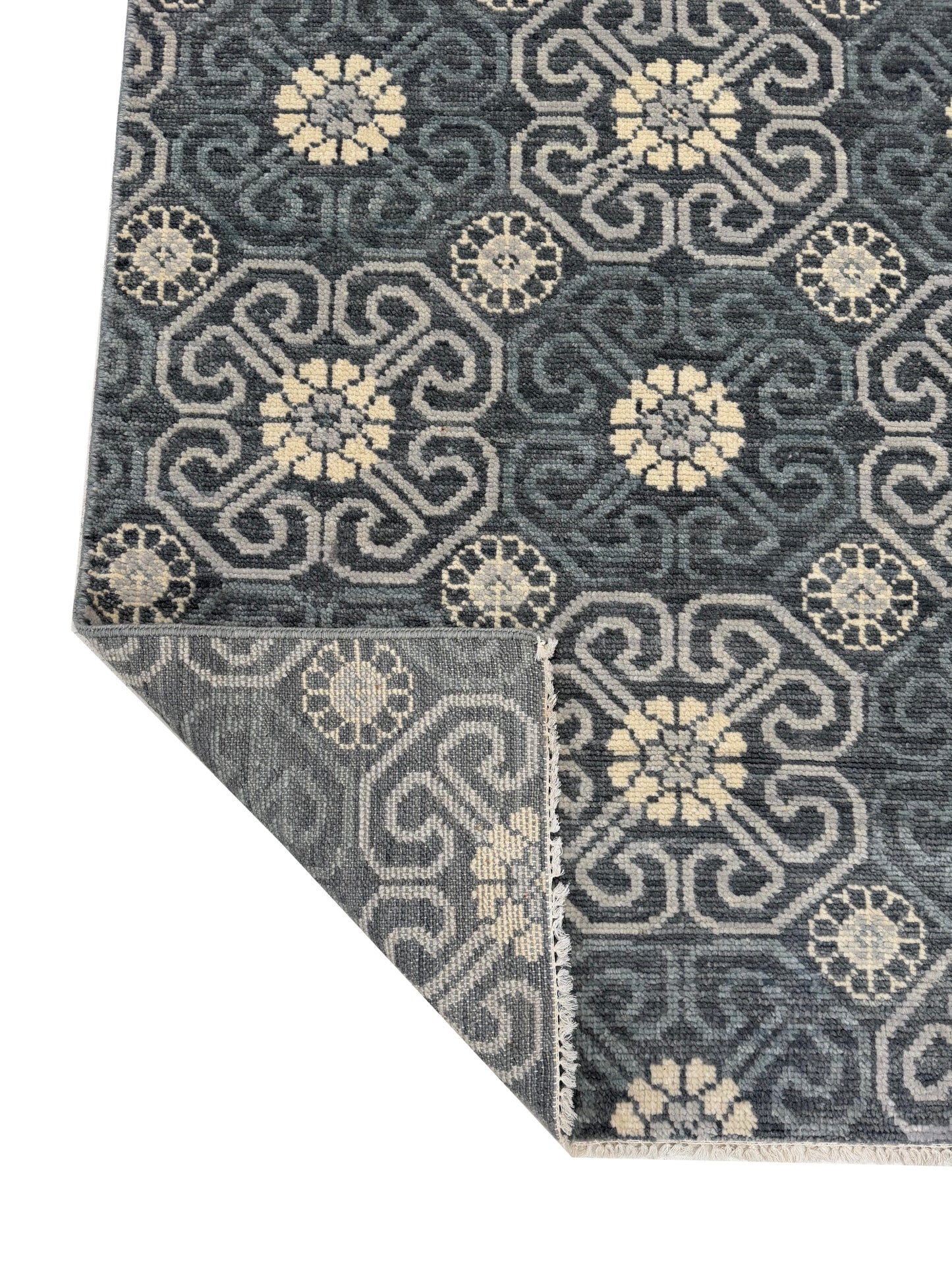 Artisan Samara Dk.Grey Transitional Knotted Rug